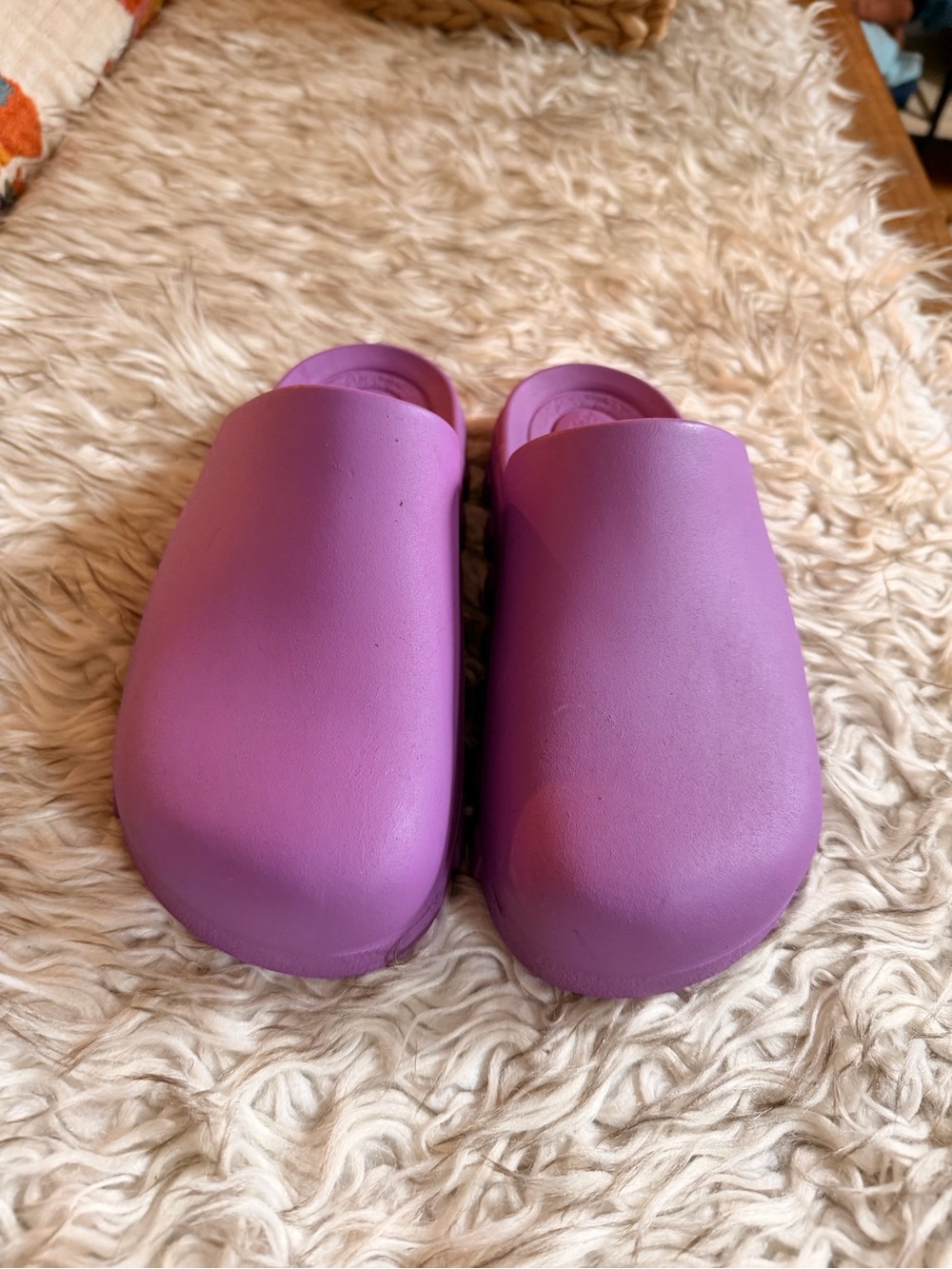Purple Slip-On Clog - Lightweight Comfort